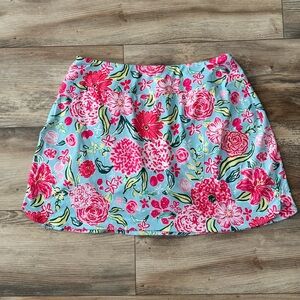 Gottex Floral Tennis Golf Pickleball Skort Size Large